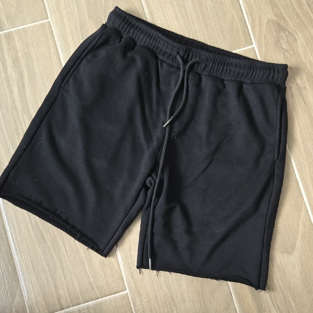 American Stitch Men's Black Athletic Drawstring Shorts